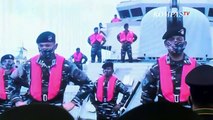 Video Call Presiden dengan Komandan Satgas TNI AL di Perairan Natuna