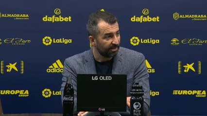 Martínez sobre el posible penalti: "Si el árbitro no lo ve en el campo ni el de la sala es porque lo tienen claro"