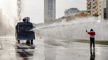 Police use water cannon to disperse mass anti-Lukashenko rally