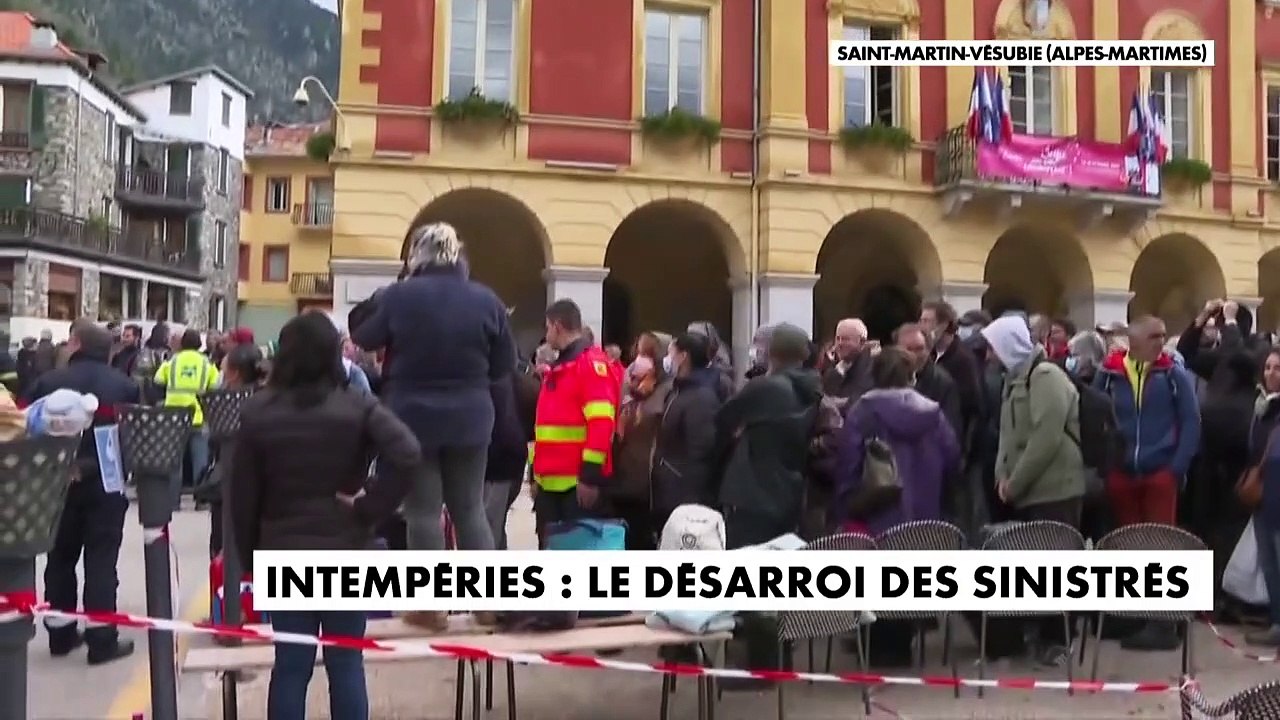 Intempéries dans les Alpes-Maritimes - Le désarroi des habitants sinistrés: "On est trente familles à avoir perdu notre maison et tout ce qu'on possédait" - VIDEO