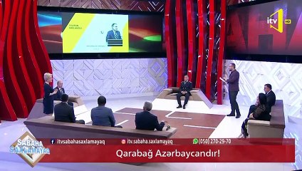 Azerbaycan kanalında sevinç gözyaşları