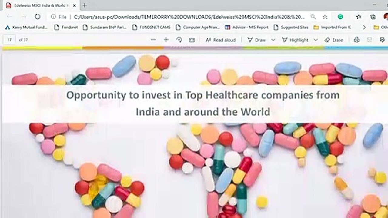 Edelweiss MSCI World and Domestic Healthcare 45 Index Fund NFO Review by Imperial Money