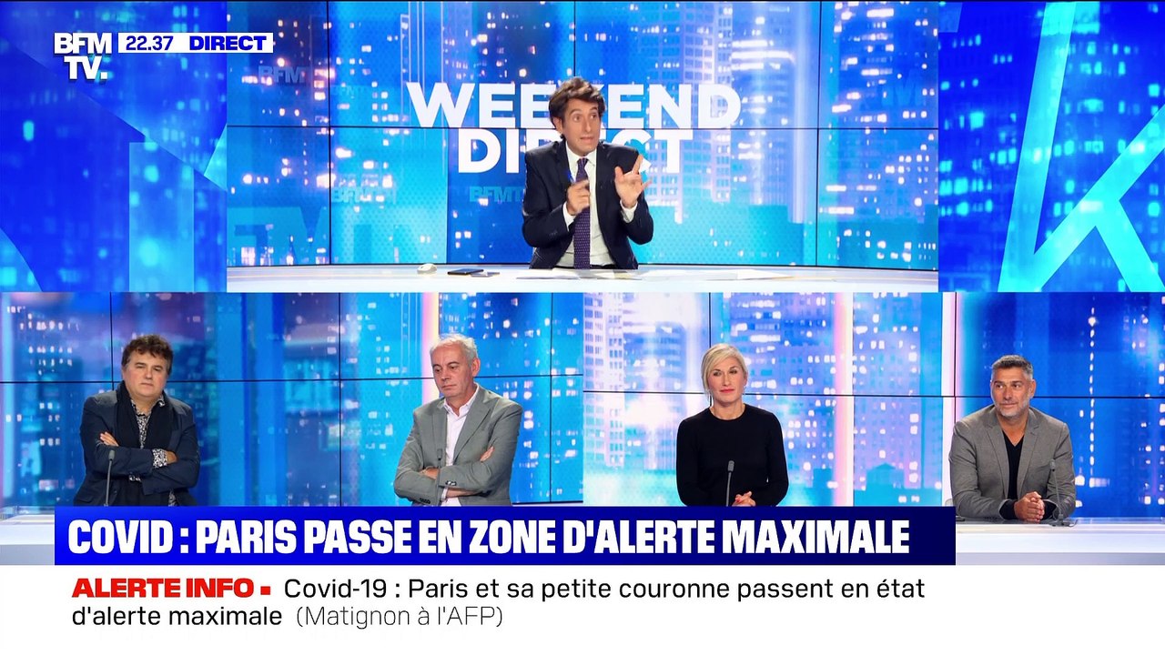 Paris: restaurants ouverts, bars fermés (1/2) - 04/10