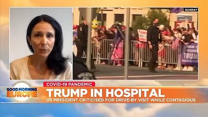 Trump leaves hospital in much criticised drive-by amid COVID-19 treatment
