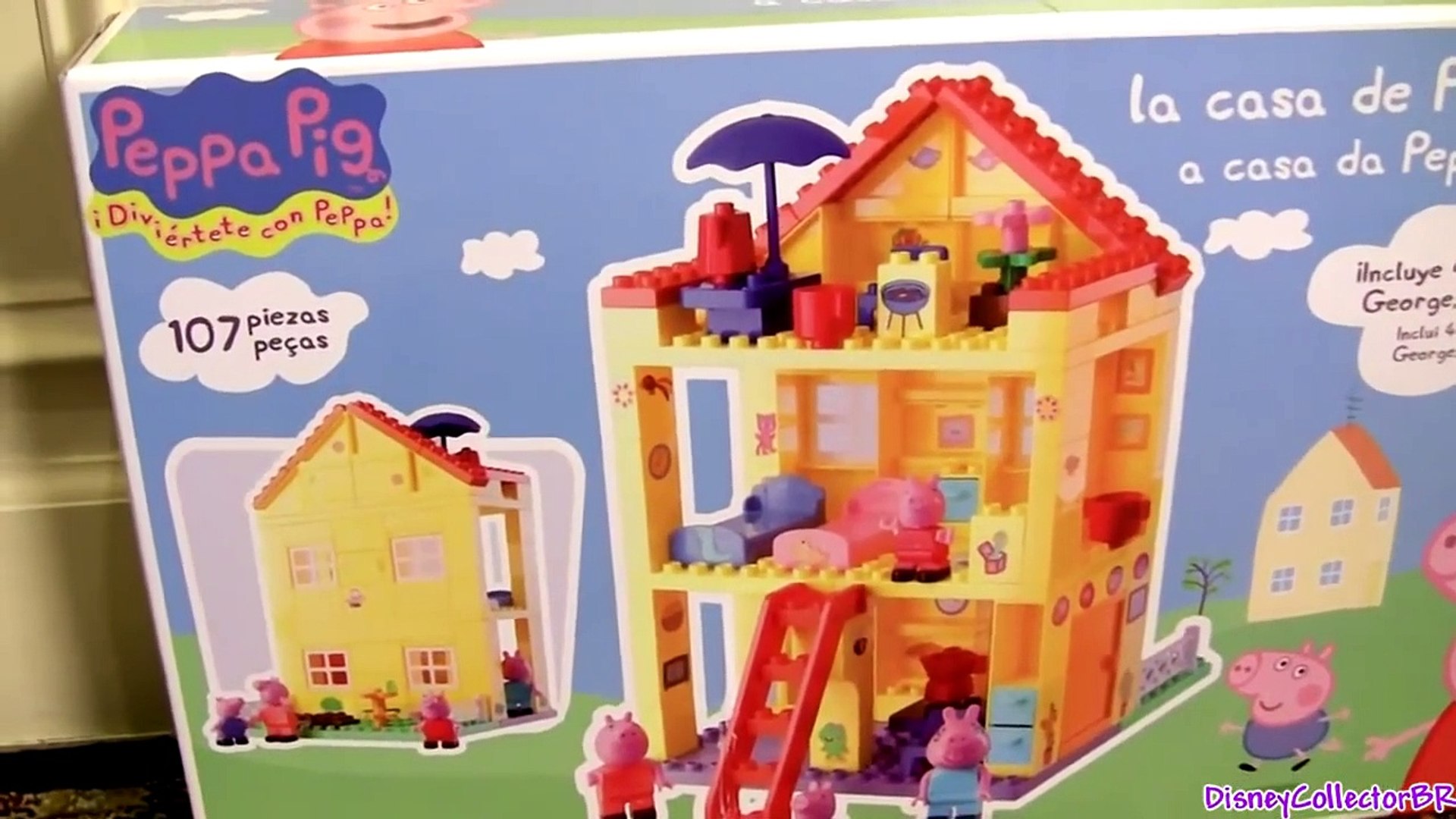 Brinquedo A Casa da Peppa Pig Blocks tipo Lego Duplo BR - Juego de  construcción para niños Baby Toys - video Dailymotion