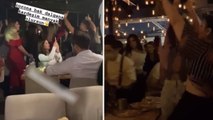 İstanbul’un göbeğindeki ünlü işletmede dansözlü parti: Corona bak dalgana