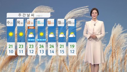 [날씨] 내일 맑고 오늘보다 더 쌀쌀...내륙 곳곳 서리·얼음  / YTN