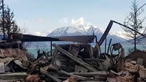 Waldbrand zerstört Ort in Neuseeland