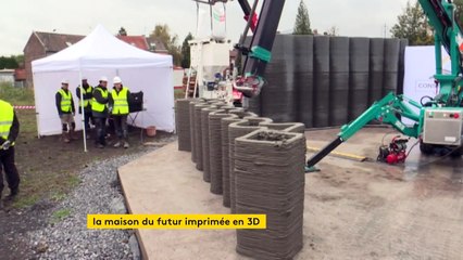 Une maison imprimée en 3D, une révolution dans l'univers de la construction