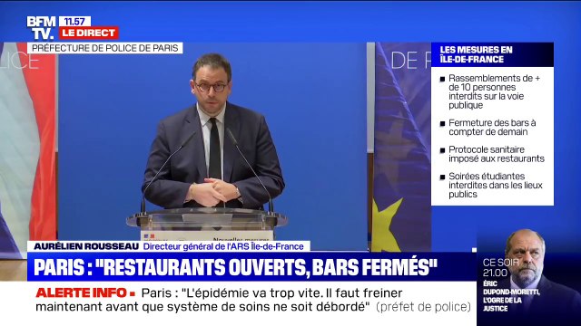 Le directeur de l'ARS Ile-de-France Aurélien Rousseau annonce que les visites [en Ehpad] seront autorisées, mais uniquement sur rendez-vous
