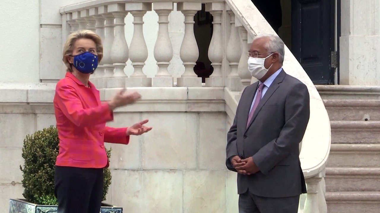 Autoconfinata la presidente della commissione europea von der Leyen. Ha incontrato positivo