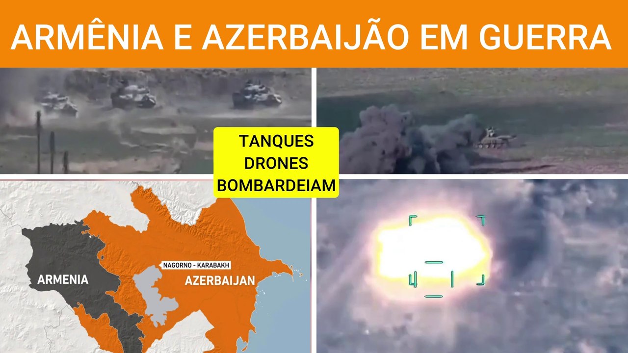 ARMÊNIA E AZERBAIJÃO EM GUERRA[Disputa a 30 anos por território acirrou-se neste dom 27 set 2020]#49