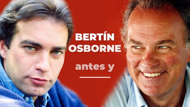 Bertín Osborne: repasamos su increíble cambio físico a lo largo de los años