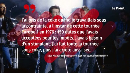 Coke, Gilets jaunes, Johnny Hallyday : Eddy Mitchell se lâche...