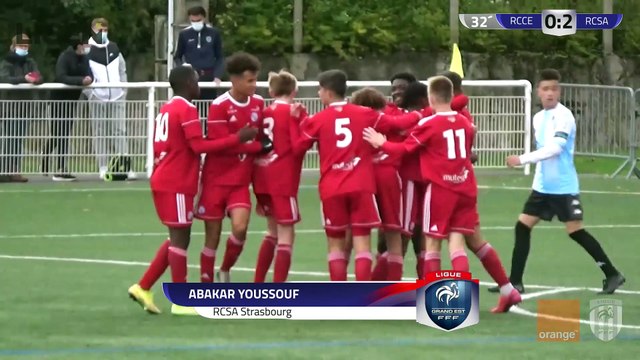 U15 Grand Est Orange : Epernay - Strasbourg (0-4), le résumé