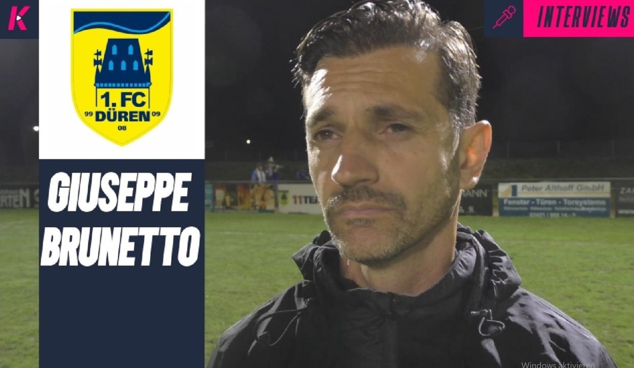 FCD-Trainer Giuseppe Brunetto blickt hoffnungsvoll in die Zukunft