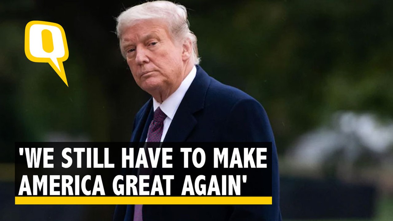 US Elections 2020 | ‘I’ll Be Back Soon’: Trump...