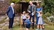 David Attenborough - Adorable Prince Louis stole the show as he quizzed Sir David Attenborough with George and Charlotte