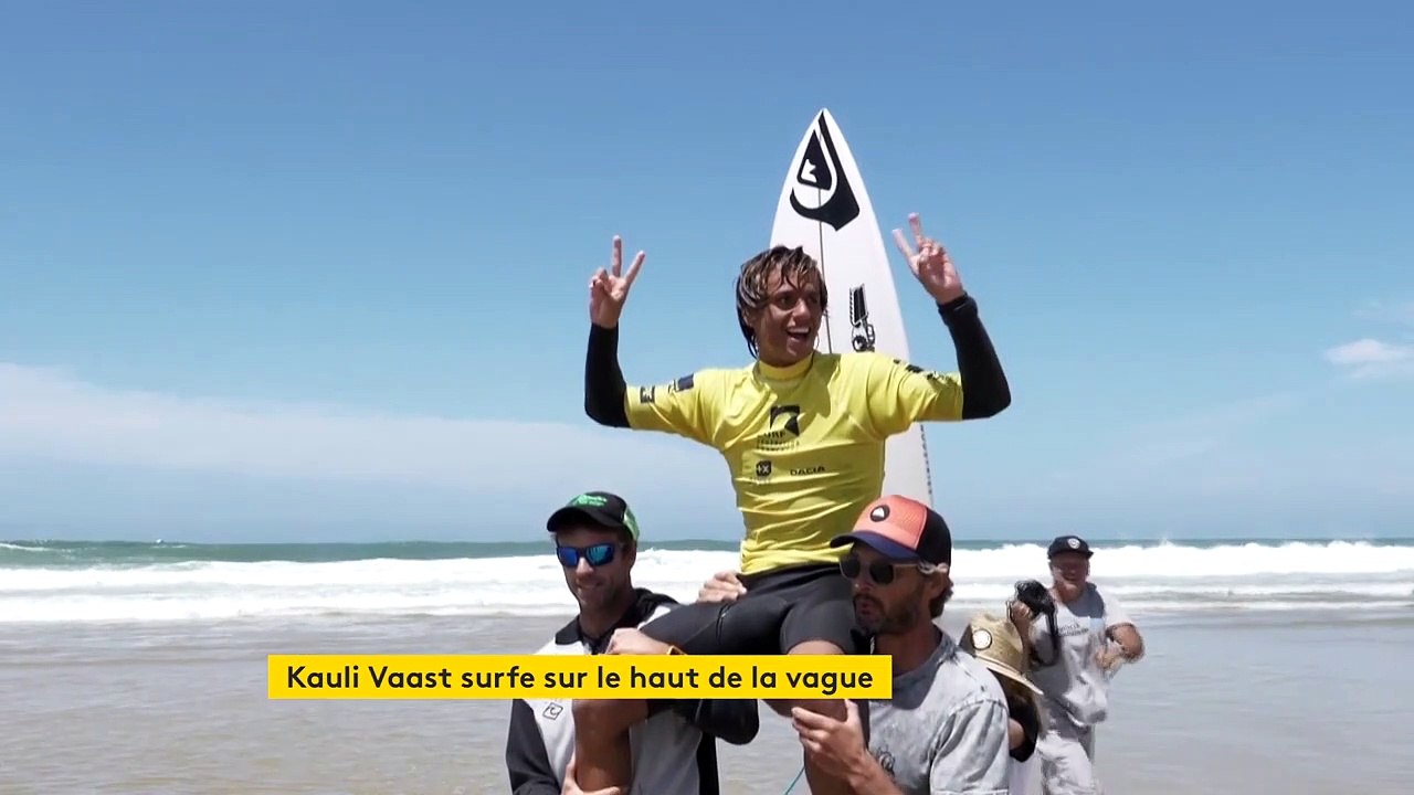 Objectif JO 2024 pour Kauli Vaast, prodige tahitien et étoile montante
