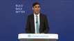 Chancellor Rishi Sunak promises to balance the books during speech at Tory Party Conference