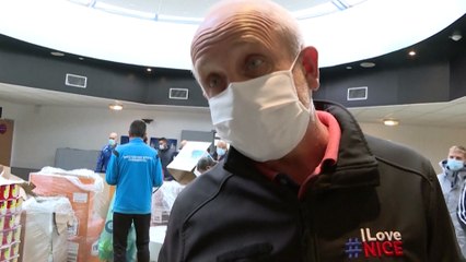 Toneladas de alimentos partem de Nice para Região dos Alpes Marítimos