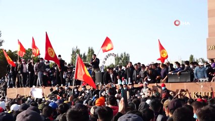 - Kırgızistan’da protestocular seçim sonuçlarının iptalini istedi