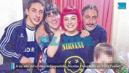 A un año del crimen del repartidor Nicolás Pérez Gatti en Villa Ponsati