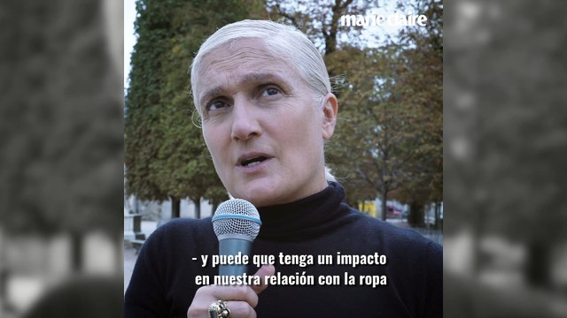 Maria Grazia Chiuri: 'Sabemos que debemos cuidar nuestros cuerpos y puede que tenga un impacto en nuestra relación con la ropa'
