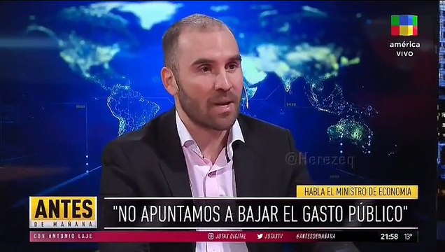 La explicación de Martín Guzmán sobre el gasto público