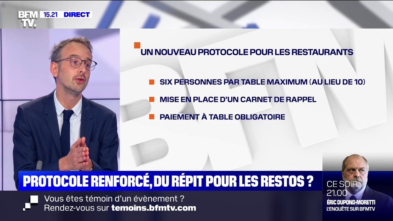 Covid-19: les restaurants parisiens vont pouvoir rester ouverts, mais avec des règles beaucoup plus strictes