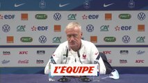 Deschamps : «Mettre les joueurs offensifs dans les meilleures conditions» - Foot - Amical - Bleus