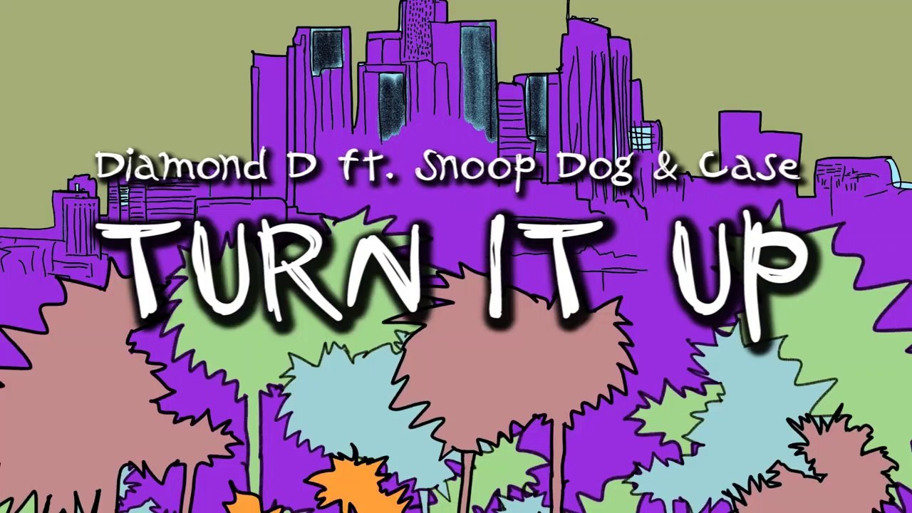 Diamond D feat Snoop Dogg & Case "Turn It Up" (Animated Video Version)