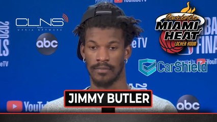 Jimmy Butler Postgame Interview | 40 Point Triple Double | Lakers vs Heat | NBA Finals Game 3