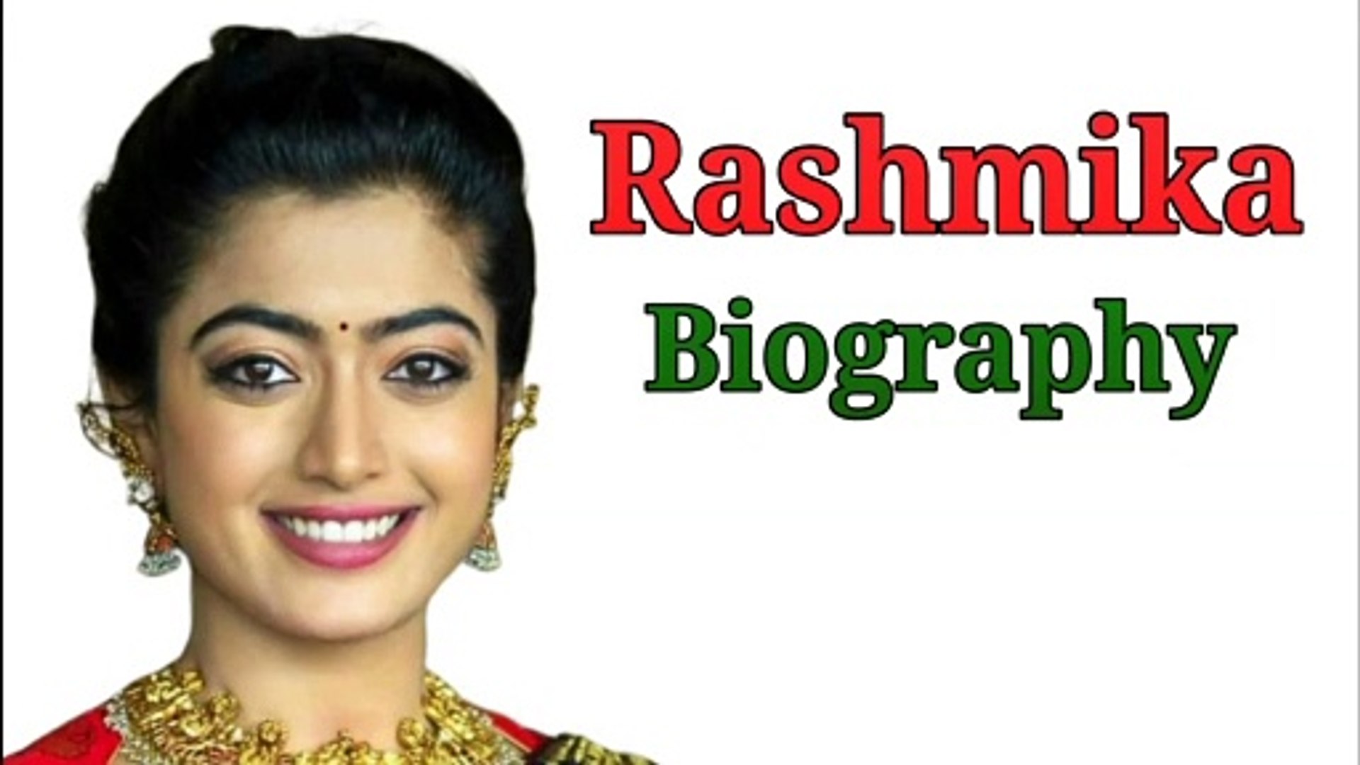 Rashmika Mandanna Boyfriend, Life Story, Movies List, Biography - video  Dailymotion
