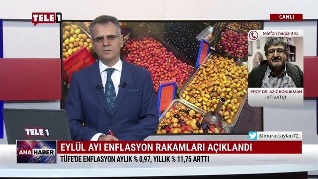 AZİZ KONUKMAN: TÜİK'İN AÇIKLADIĞI ORTALAMA ENFLASYON, ÖYLE BİR VATANDAŞ YAŞAMIYOR