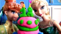 Play Doh Bolo de Aniversario da Princesa Anna em Portugues BR Disney Frozen Fever Febre Congelante