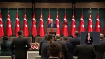 Cumhurbaşkanı Erdoğan: 'Siyasi rekabetle ülke ve millet menfaatlerini ayrı tutmayı ahlaki bir sorumluluk olarak görüyoruz' - ANKARA