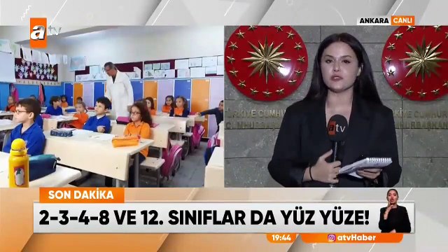 Son dakika Yüz yüze eğitimde yeni karar!