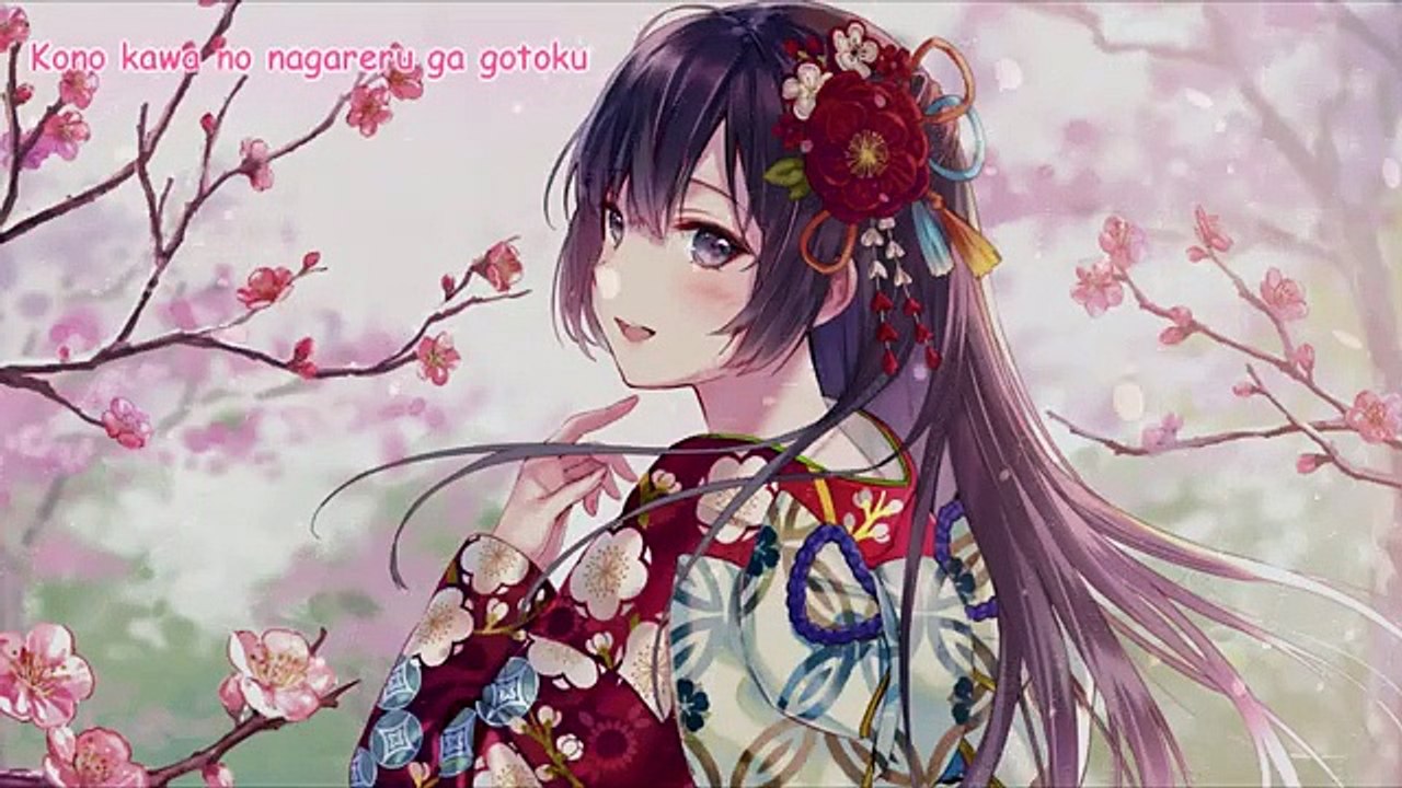 A_Super_Nice_Japanese_Song_-_Yume_To_Hazakura_[_夢と葉桜_]_Lyrics(360p)