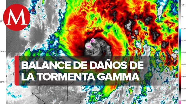 Tormenta tropical 'Gamma' dejó daños en Quintana Roo