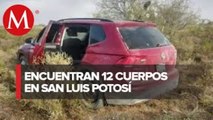 Encuentran doce cadáveres en San Luis Potosí