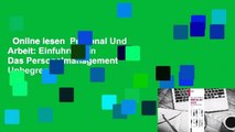 Online lesen  Personal Und Arbeit: Einfuhrung in Das Personalmanagement  Unbegrenzt