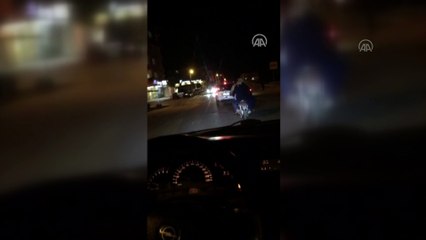 Girdiği iddia nedeniyle seyir halindeki motosiklete bilerek çarpan sürücüye para cezası - HATAY