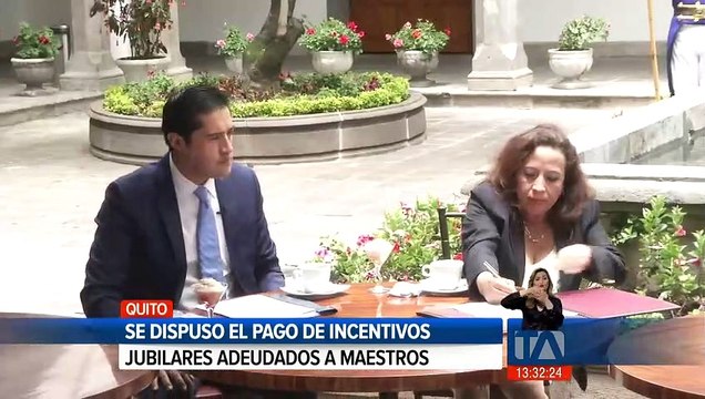 Se dispuso el pago de incentivos jubilares adeudados a maestros