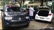 Carro suspeito de ter sido usado em ataque no Centro de Vitória é periciado pela PC