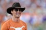 University of Texas Fills Football Stadium with Cutouts of Longhorns Superfan Matthew McCo