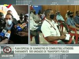 Sucre: Plan de suministro de combustible atenderá diariamente 500 unidades de transporte público
