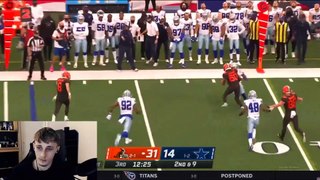 Browns vs. Cowboys BLOCKED Reaction
