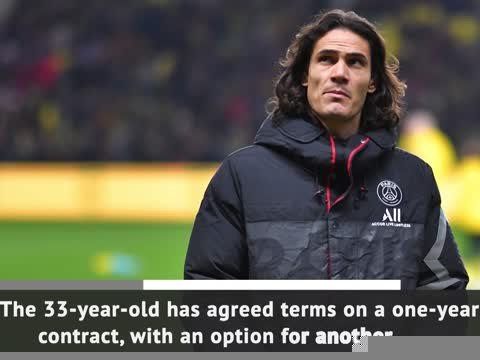 Breaking News - Manchester United sign Edinson Cavani