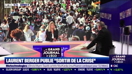 Laurent Berger (CFDT) : Laurent Berger publie "Sortir de la crise" - 05/10